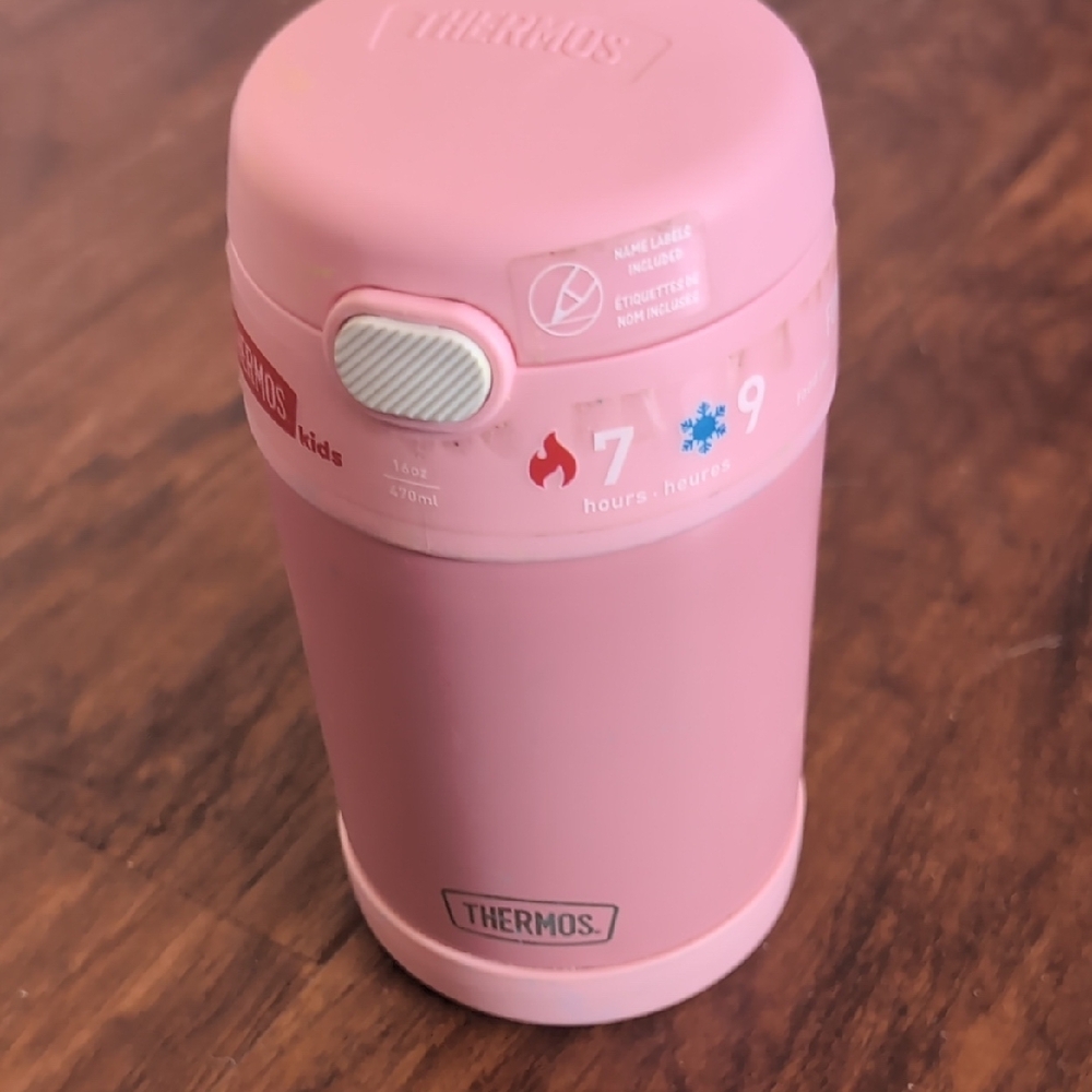 Thermos Pink Insulated Bottle